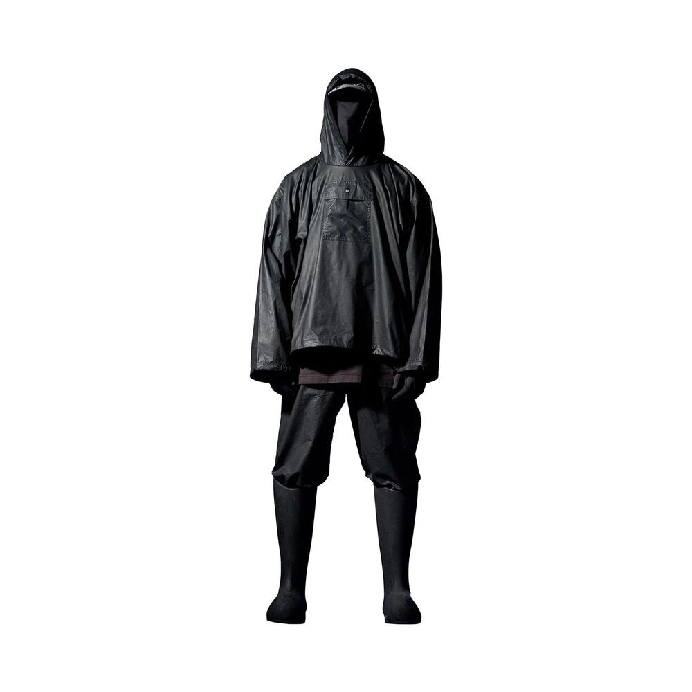 YEEZY GAP Engineered by Balenciaga Coated Cotton Anorak Black S New
